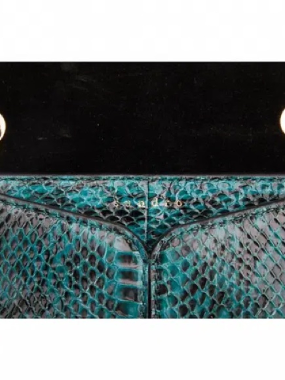 Sandro Lou Python Bag - Picture 6 of 7